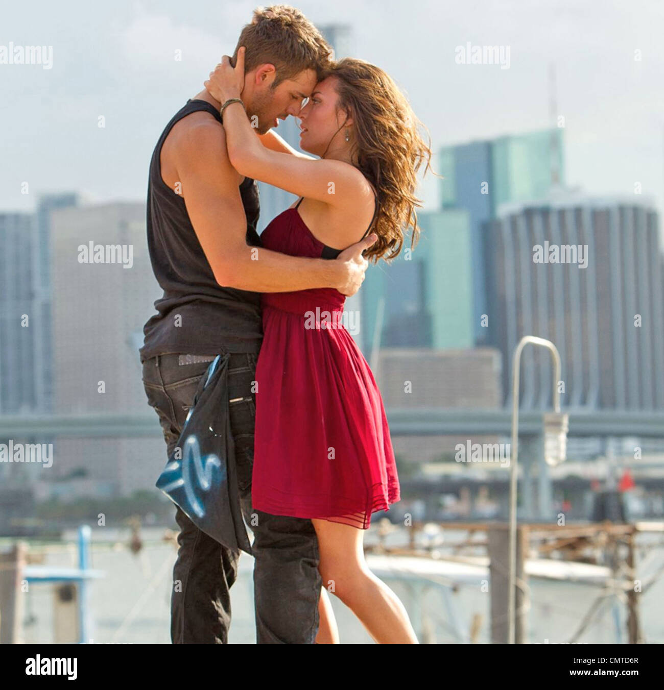Étape 4 2012 film de divertissement au sommet avec Kathryn McCormick, Ryan Guzman Banque D'Images