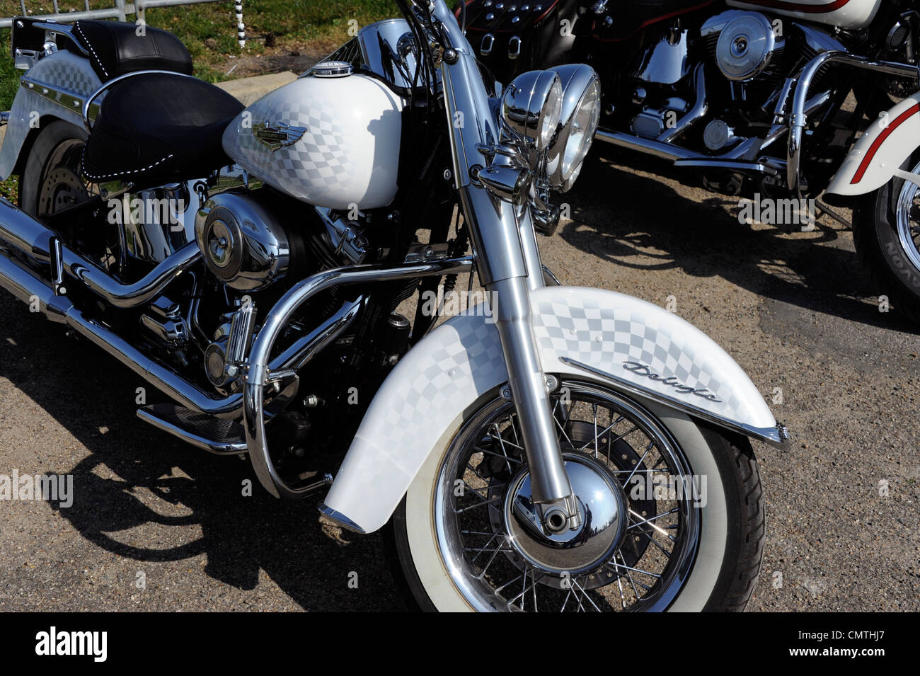 Harley - Davidson, moto de luxe, made in USA Banque D'Images