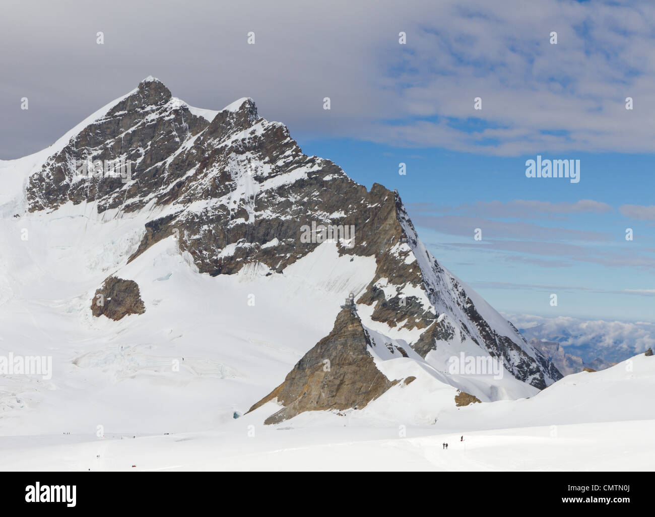 station-de-jungfraujoch-banque-de-photographies-et-d-images-haute