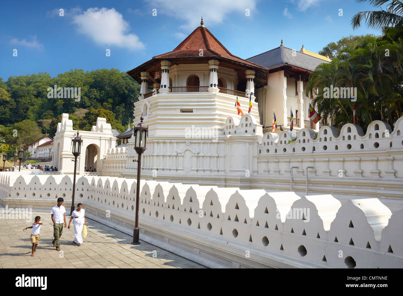 Sri Lanka - Temple de la dent, Kandy, Sri Dalaga Maligawa - UNESCO ...