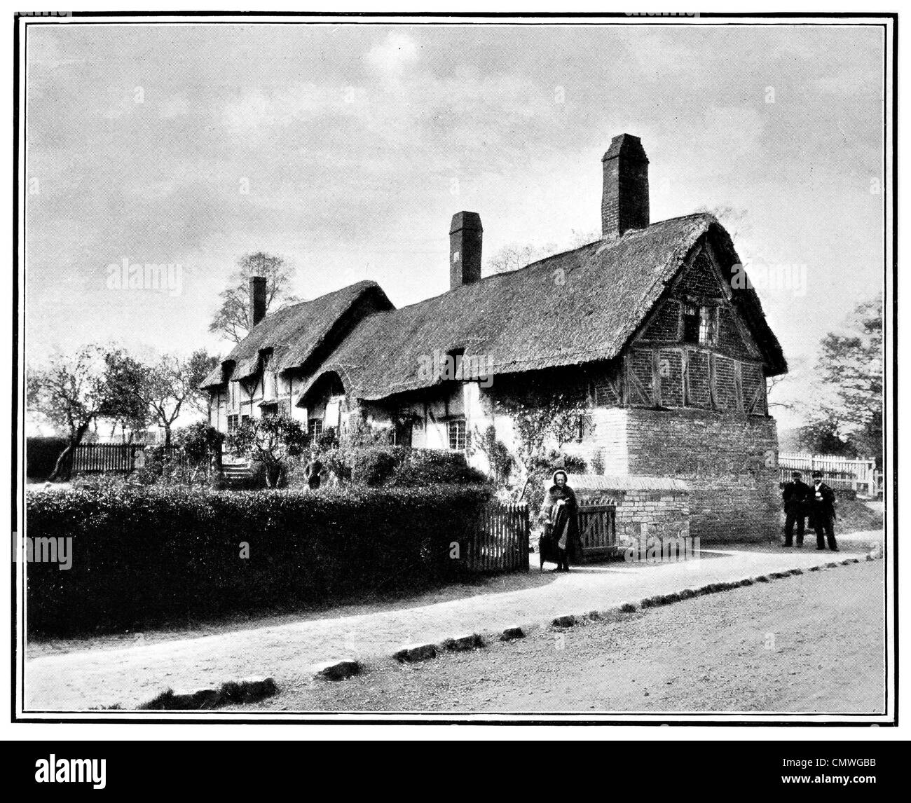 Ann Hathaway Cottage 1904 Banque D'Images