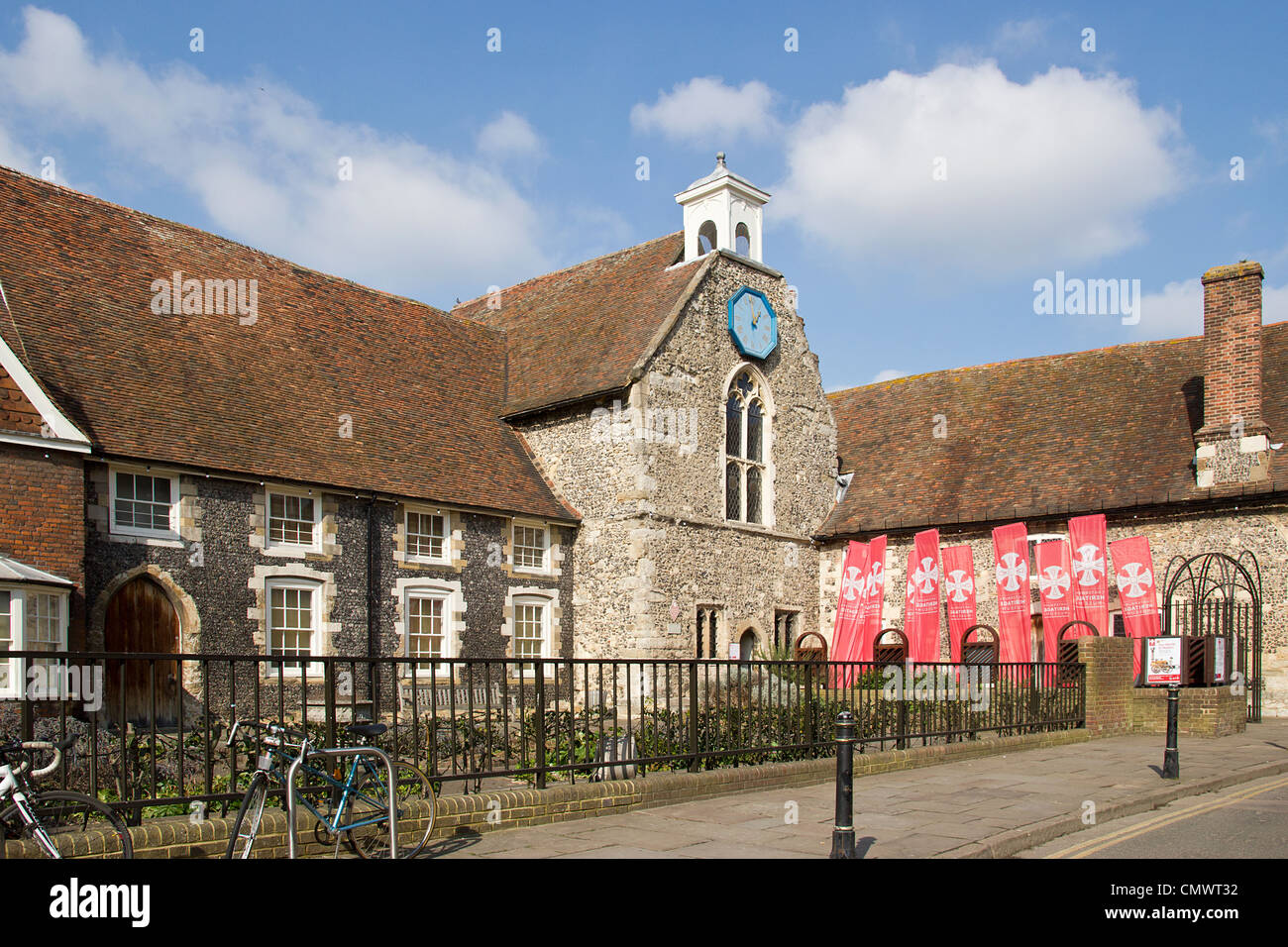 Canterbury Museum et du patrimoine et le Centre d'information Canterbury Kent UK Banque D'Images