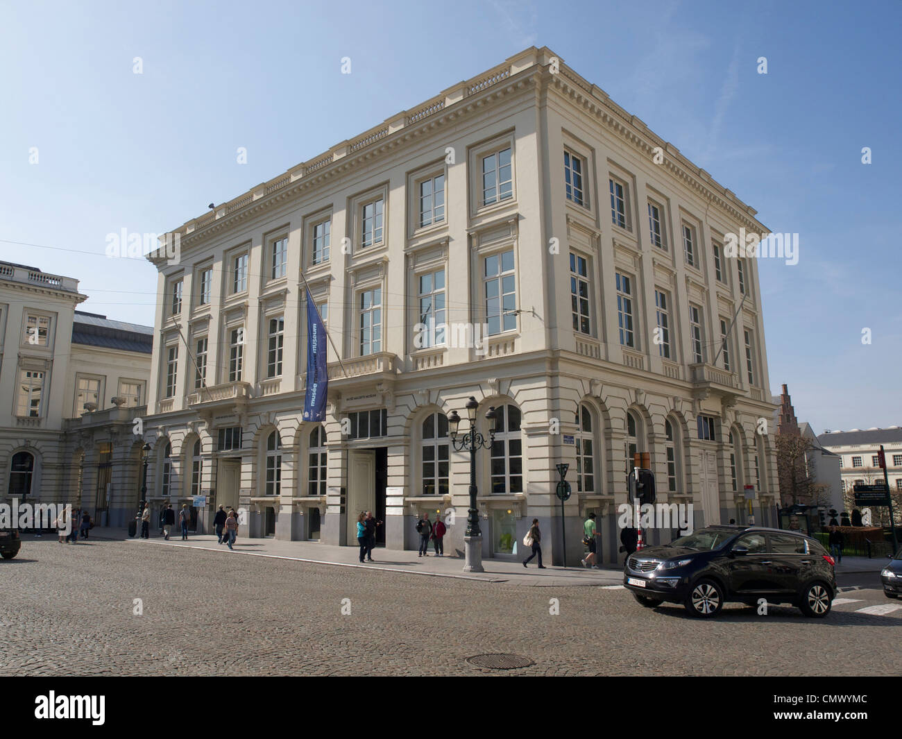 Musée Magritte, Bruxelles, Belgique. René Magritte est un artiste surréaliste belge worldfamous. Banque D'Images