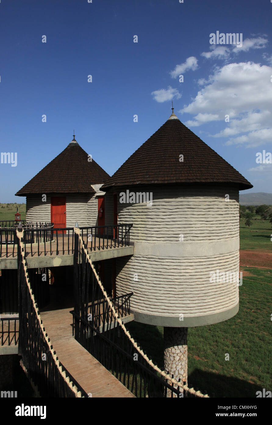 Sarova Saltlick Lodge Safari Kenya Banque D'Images