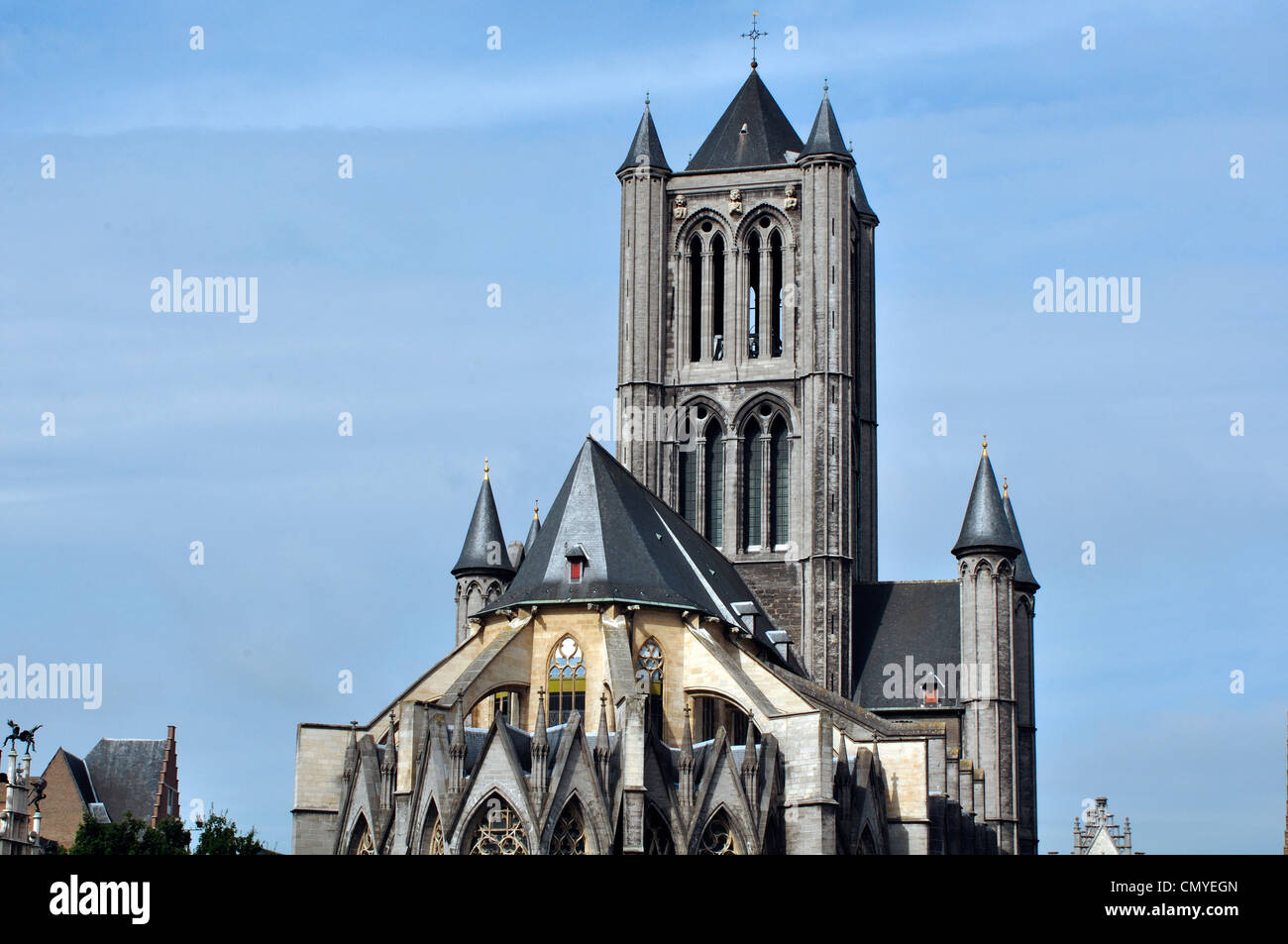 Belgique, Flandre, Gand, St Nicholas Church, St. Niklaaskerk Banque D'Images