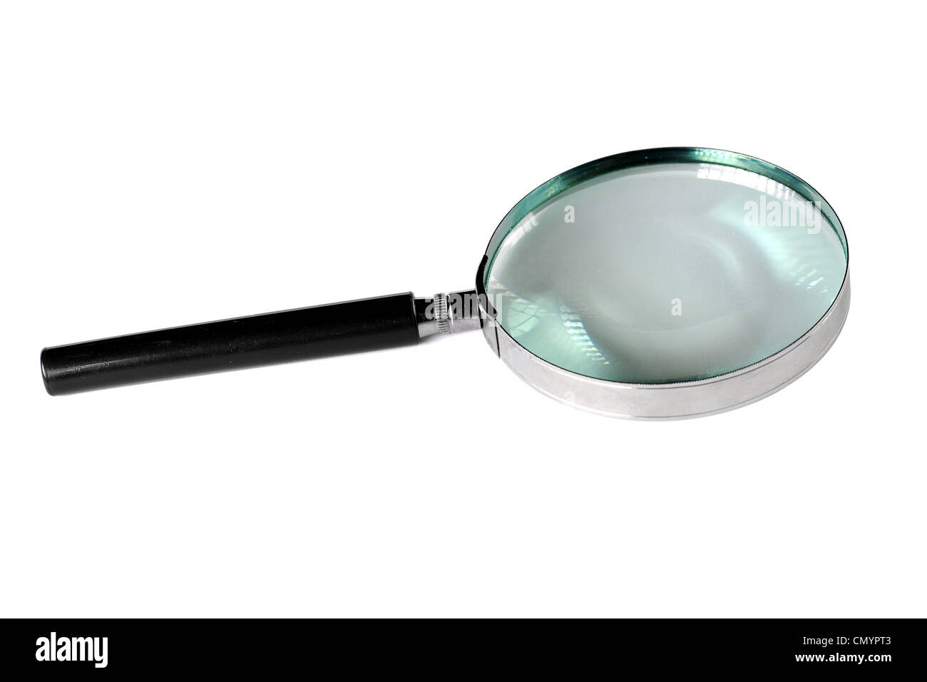 Loupe isolated over white background - With clipping path Banque D'Images