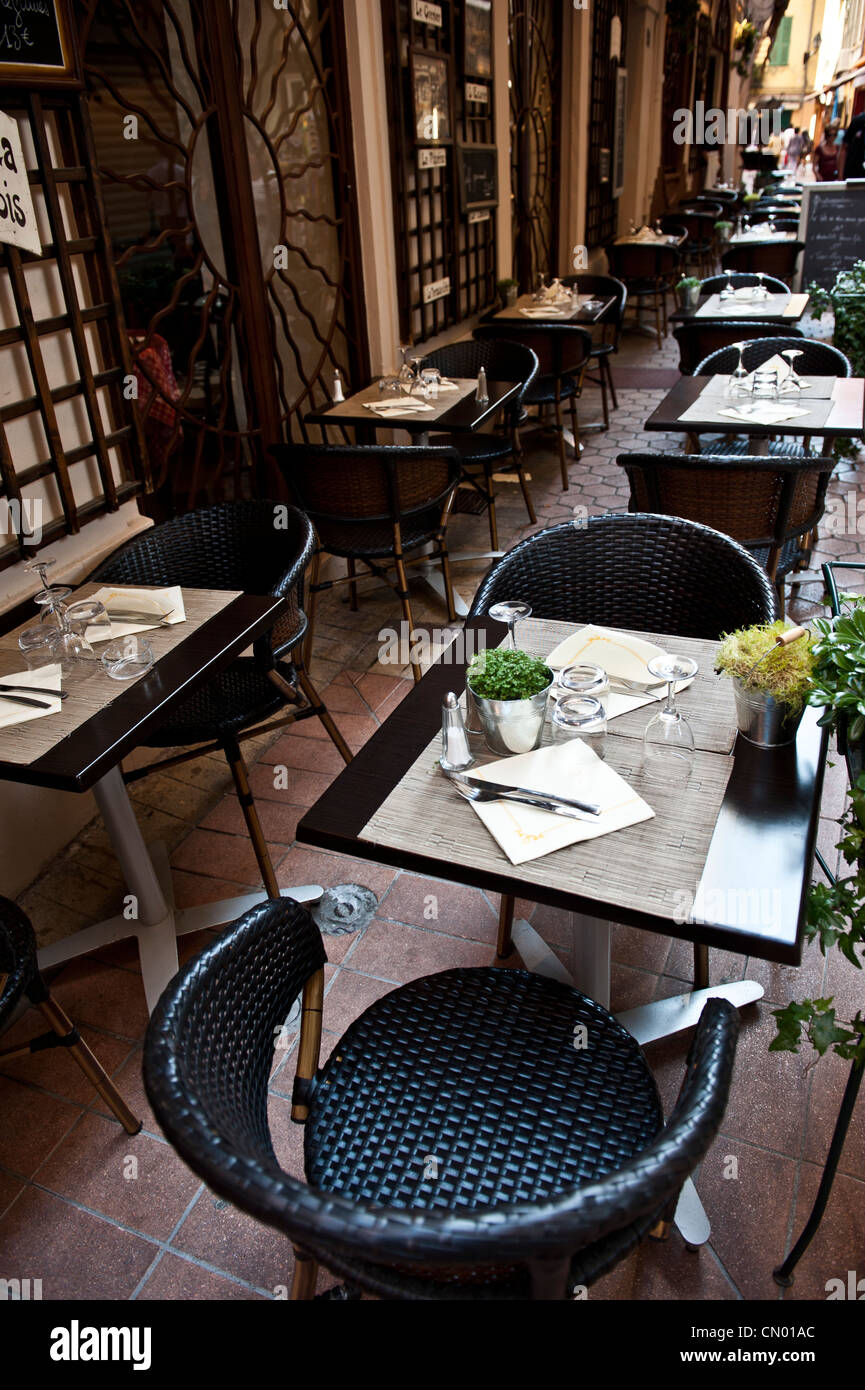 Cour eatery. Banque D'Images