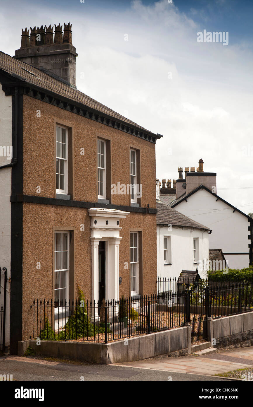 UK, Cumbria, Dalton de Furness, Skelgate, Georgian House Banque D'Images