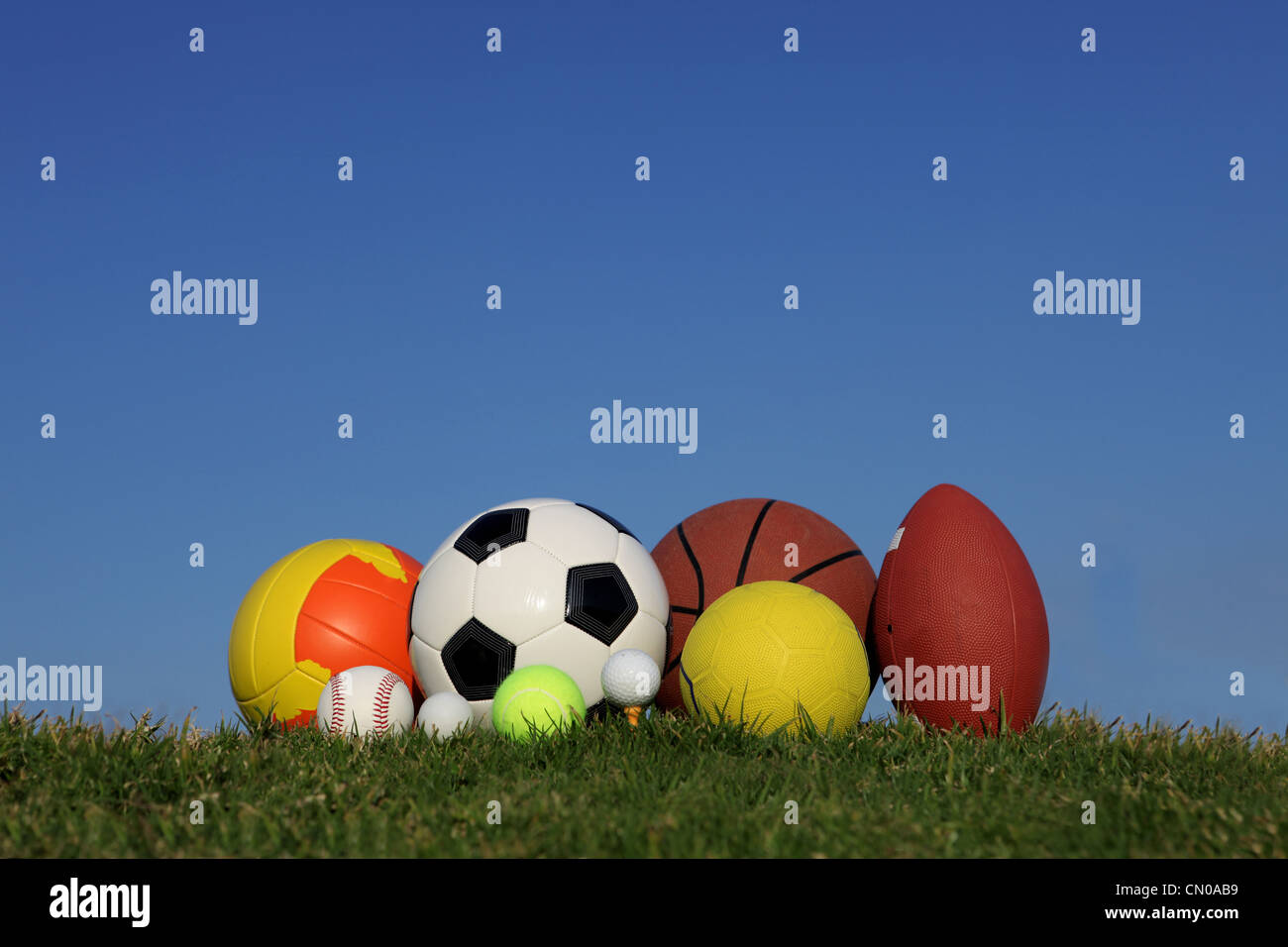 Set Different Sports Balls Banque D Image Et Photos Alamy