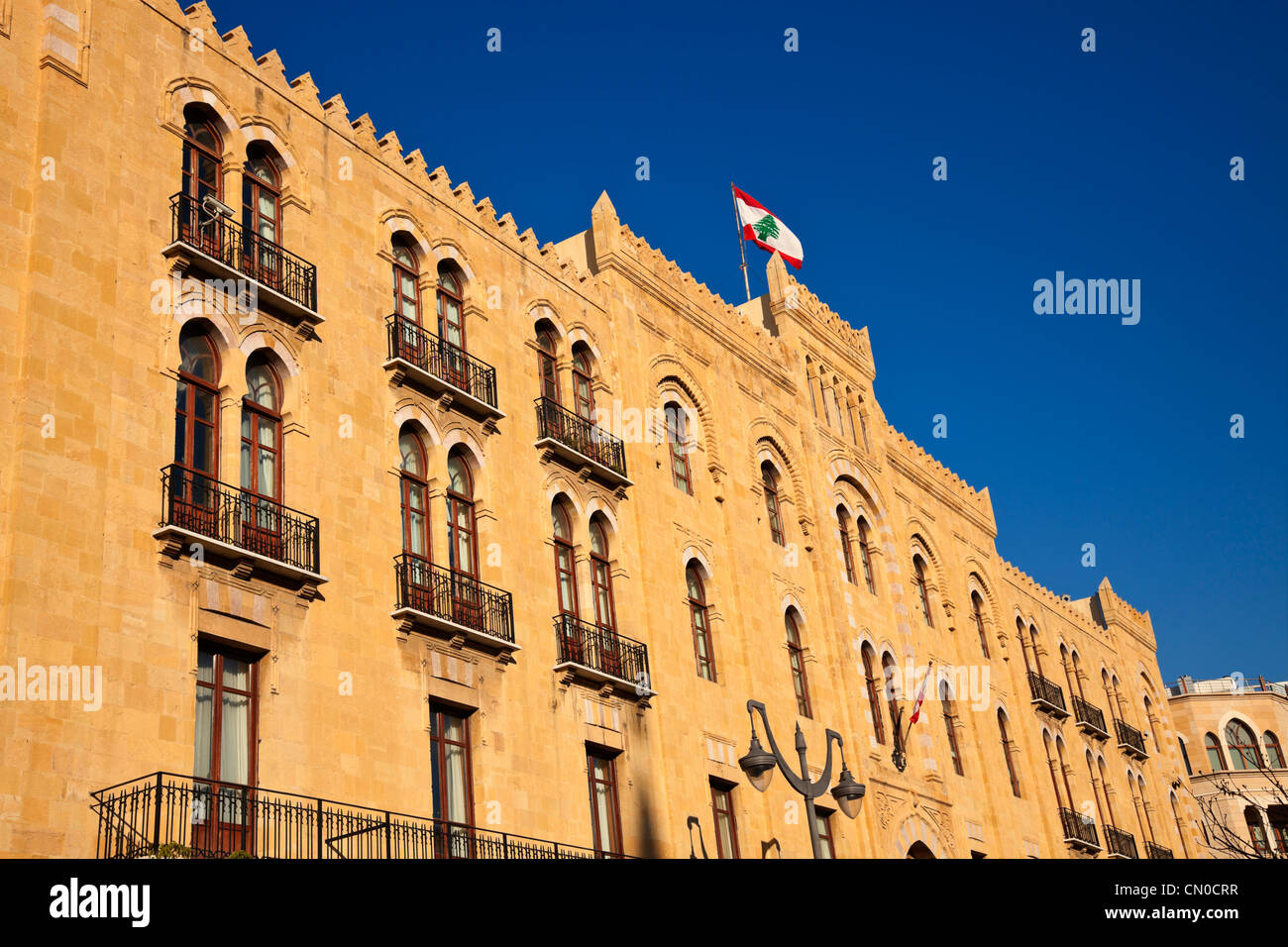 L'architecture de Beyrouth Banque D'Images