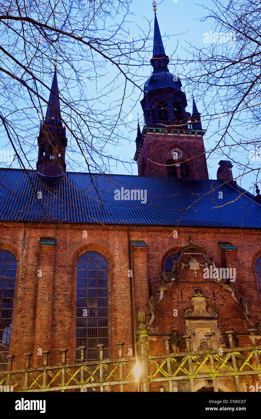 Église de Copenhague, Danemark Banque D'Images