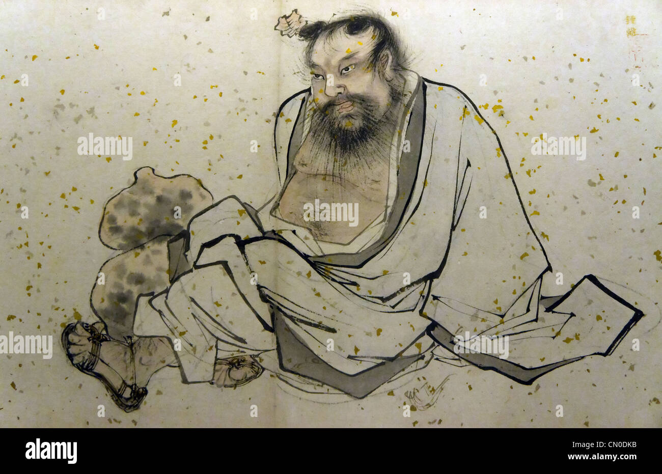 Peinture de Zhang Lu (1464-1538), un peintre chinois de l'école de Zhejiang. Banque D'Images