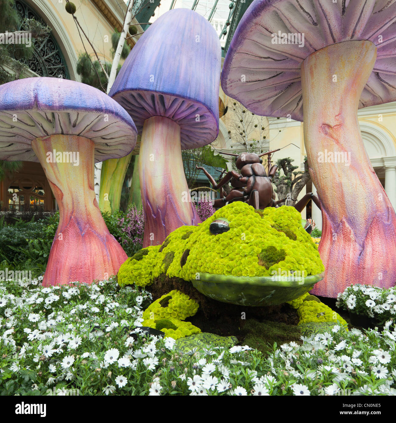 Printemps 2010 Conservatoire Bellagio Las Vegas Paradise Banque D'Images