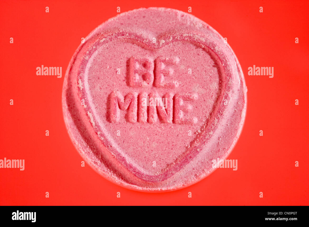 Coeur Love Sweet candy bonbons fizzy à moi Banque D'Images