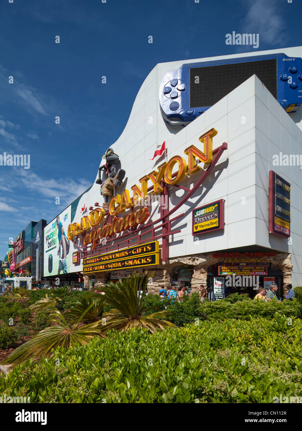 L'expérience du Grand Canyon, Las Vegas Paradise Banque D'Images
