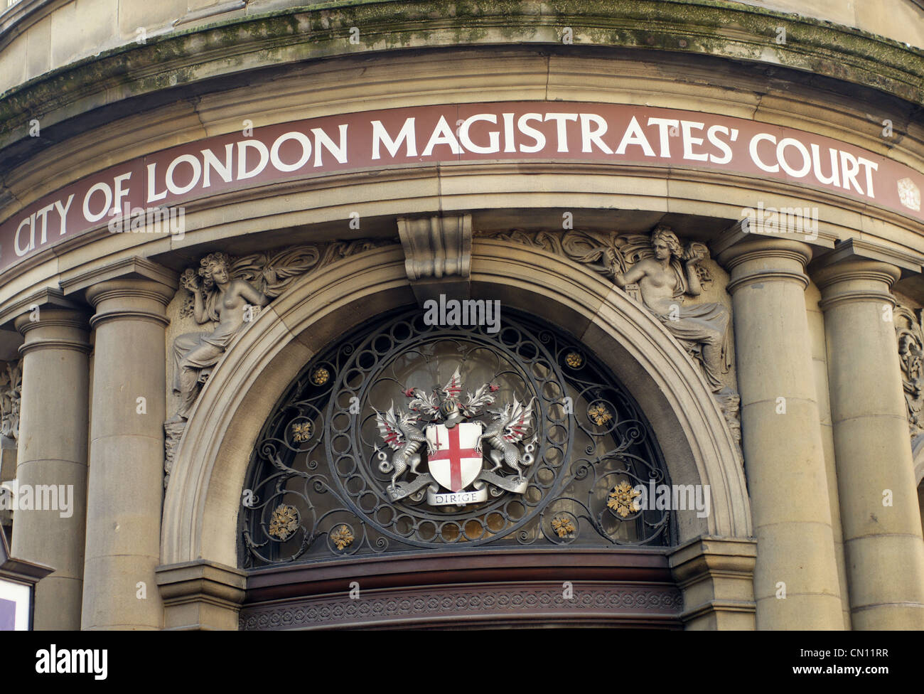 Ville de London Magistrates Court Banque D'Images