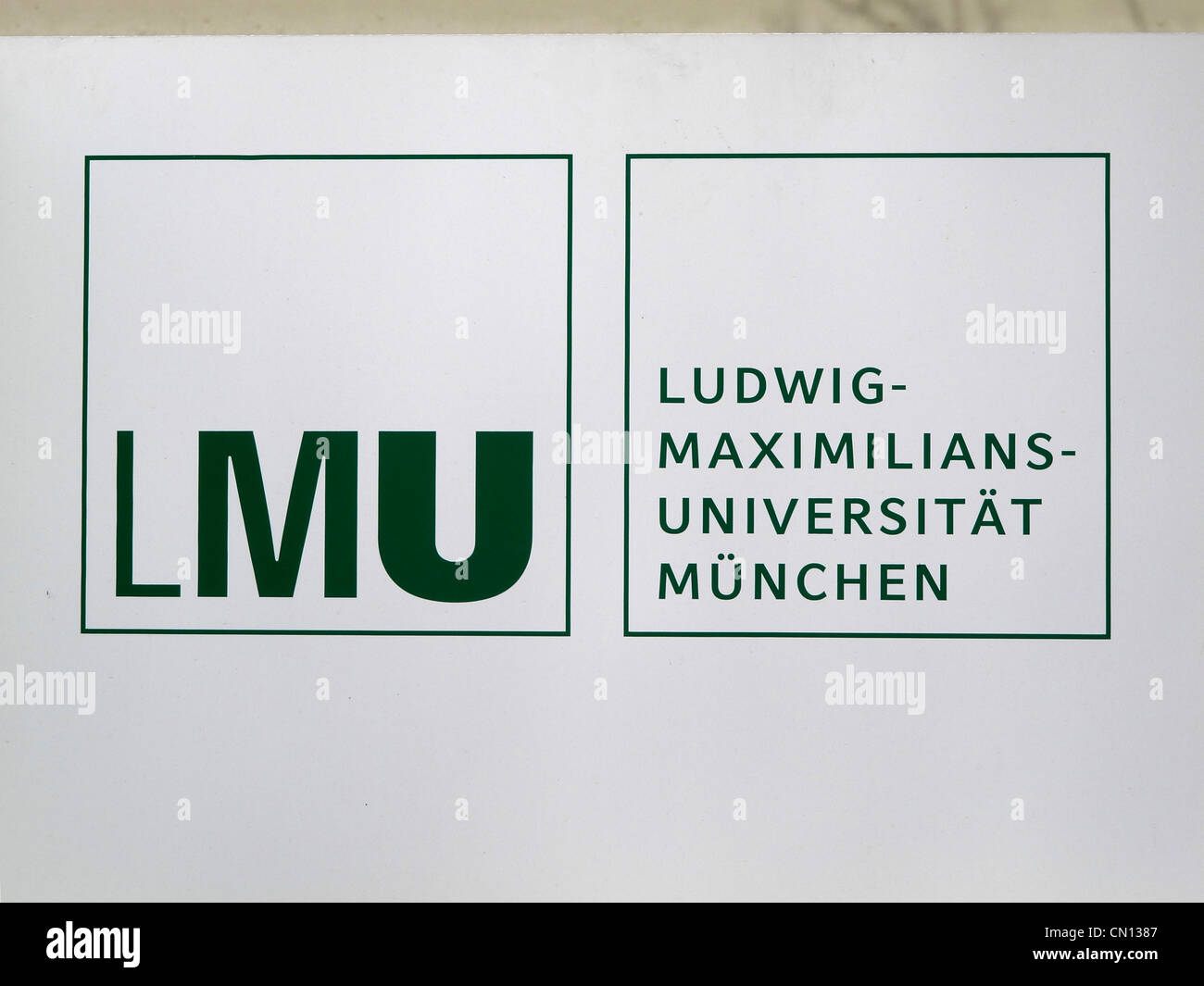 Maximiliansuniversität LMU München Allemagne Munich Ludwig Banque D'Images
