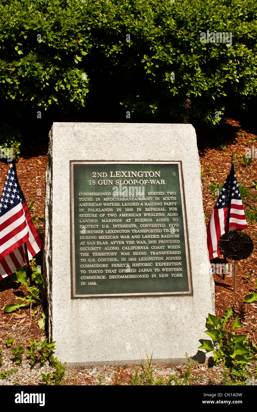 Lexington de Lexington, Massachusetts, vert Banque D'Images
