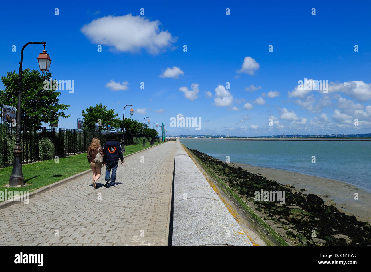 La plage de honfleur Banque de photographies et d’images à haute
