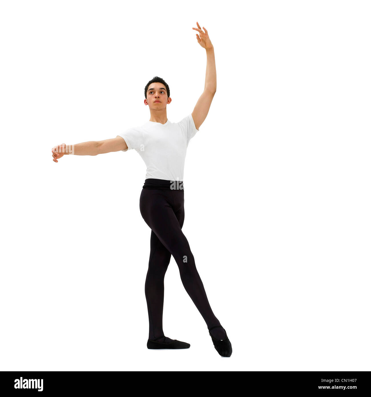 Male Ballet Dancer Banque D'Images