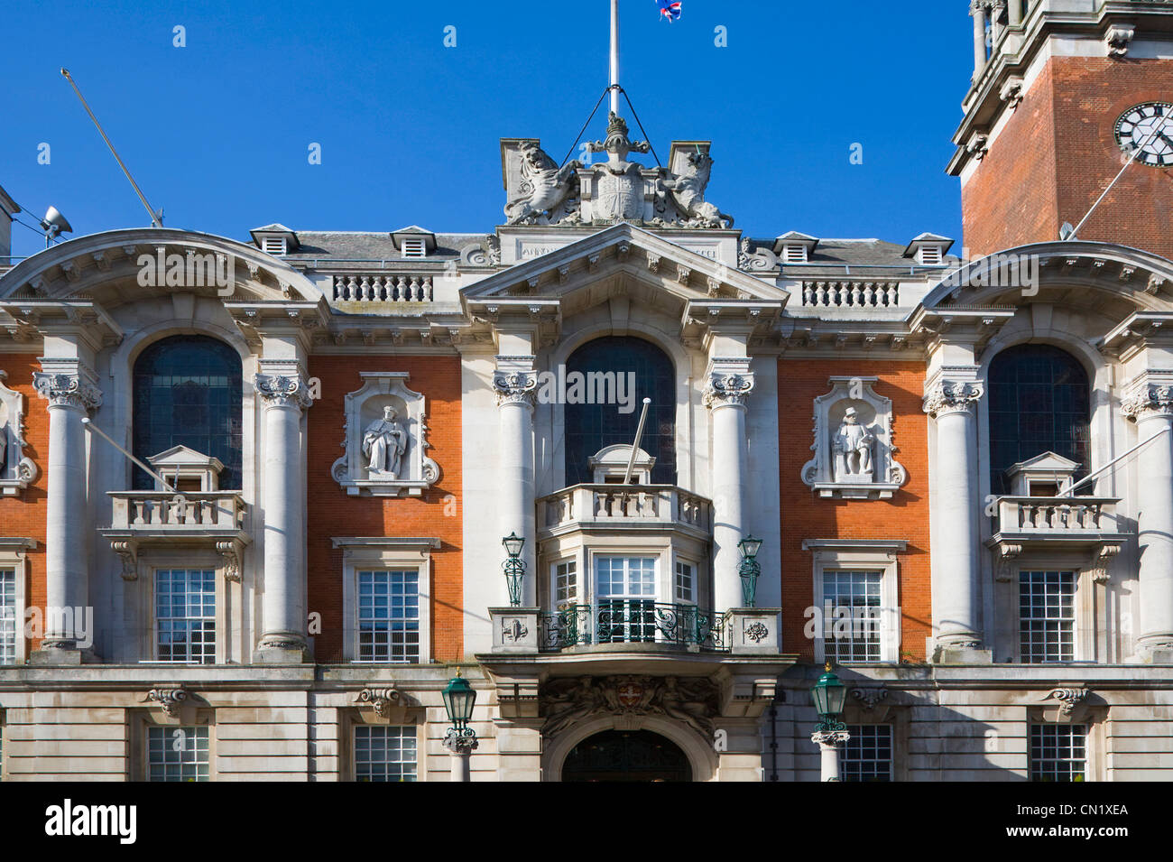 Hôtel de ville victorienne Angleterre Essex Colchester Banque D'Images