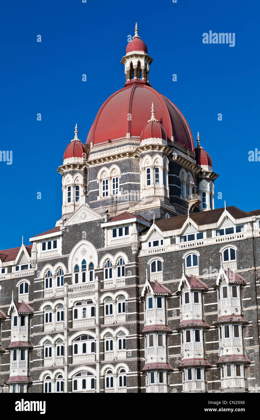 Hôtel Taj Mahal Palace Mumbai Bombay Inde Colaba Banque D'Images