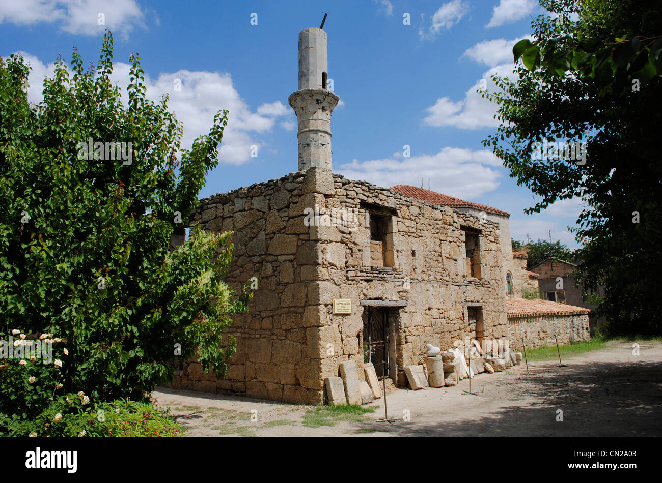 L'Ukraine. République autonome de Crimée. Eupatoria. Tekke derviche monastère. 15e siècle. De l'extérieur. Banque D'Images