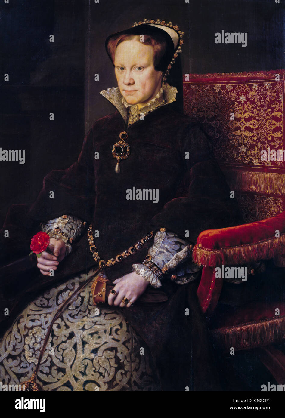 Antonio Moro Portrait de Marie Tudor,