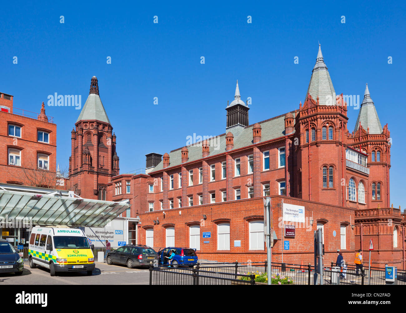 L'hôpital pour enfants de Birmingham West Midlands England UK GB EU Europe Banque D'Images