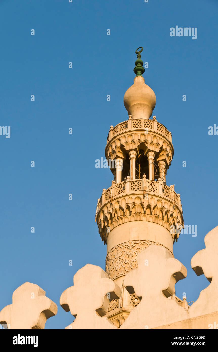 Mosquée sur la rue El Thawra , Korba, Heliopolis le Caire, Egypte Banque D'Images