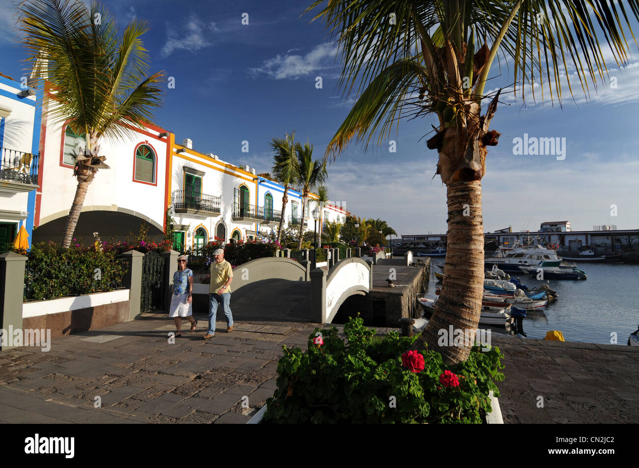 Puerto de Mogán, Puerto de Mogan, Grande Canarie, Îles Canaries Banque D'Images