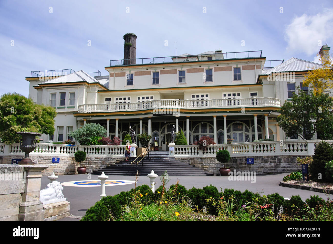 Hôtel colonial Carrington, Katoomba Street, Katoomba, Blue Mountains, New South Wales, Australie Banque D'Images