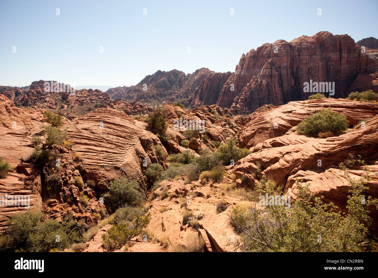 Paysage rocheux, Utah, USA Photo Stock - Alamy