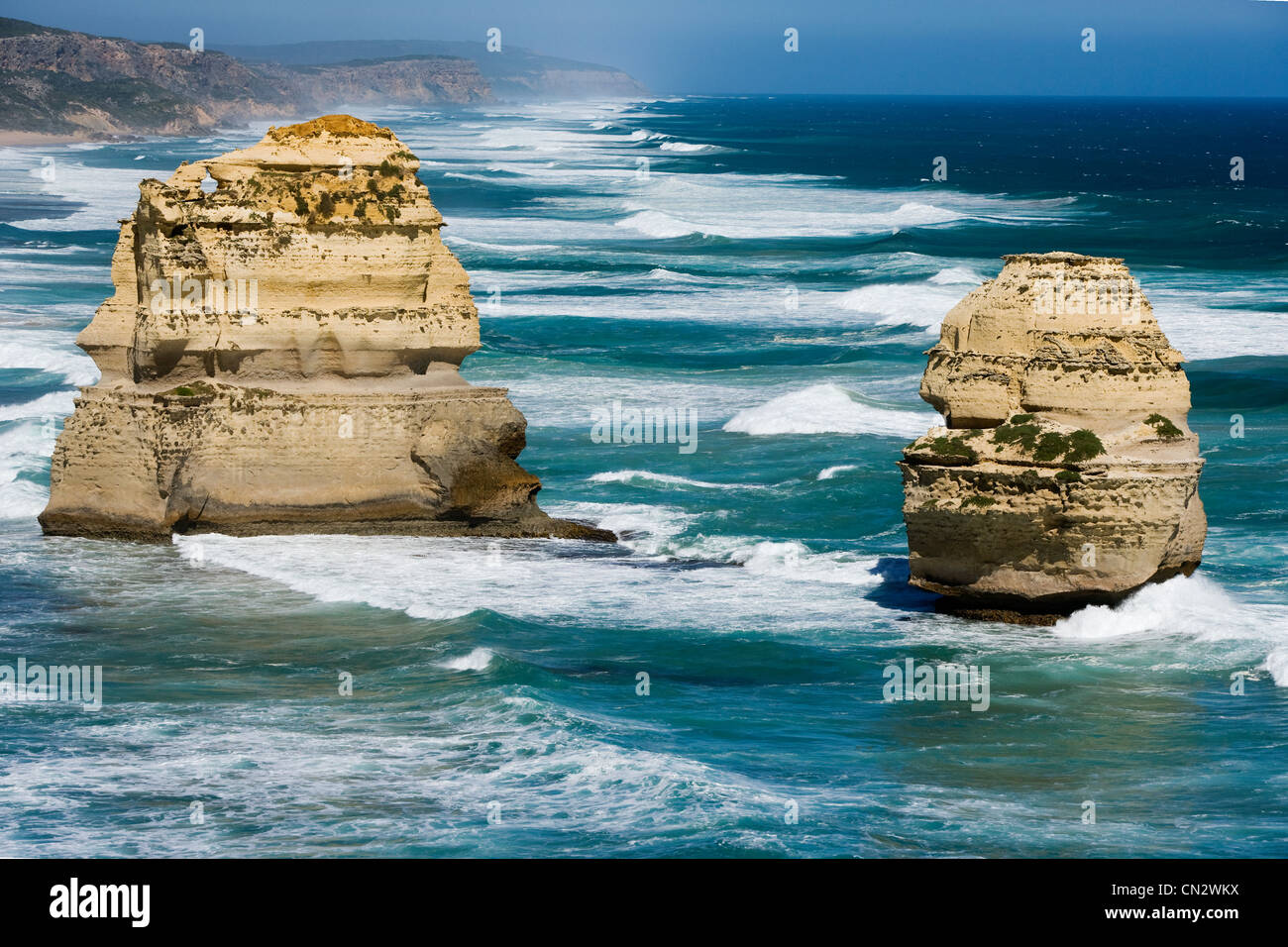 Douze Apôtres, Port Campbell, de l'Australie Banque D'Images