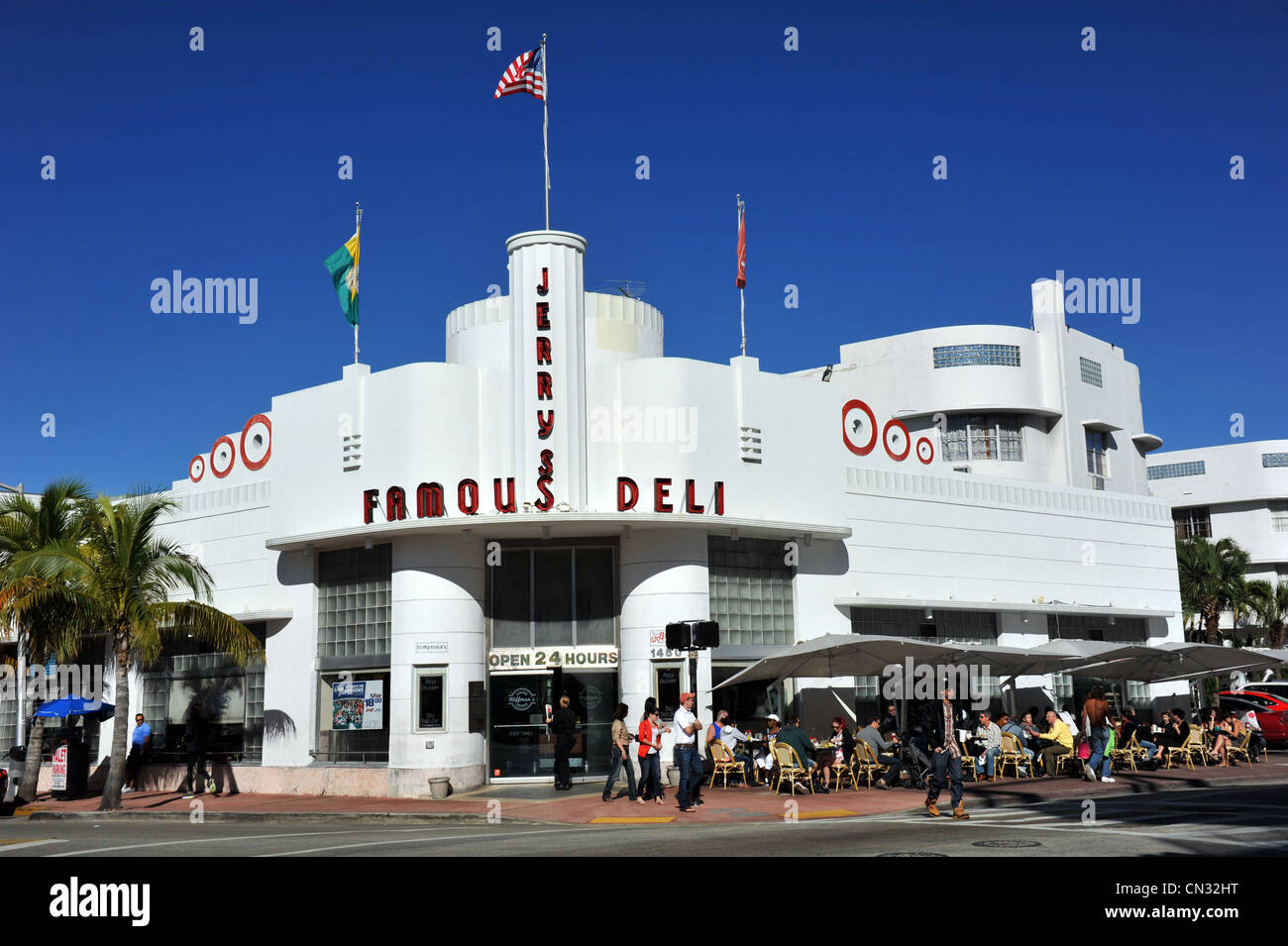 Jerry's Famous Deli, Miami, Floride, USA Banque D'Images