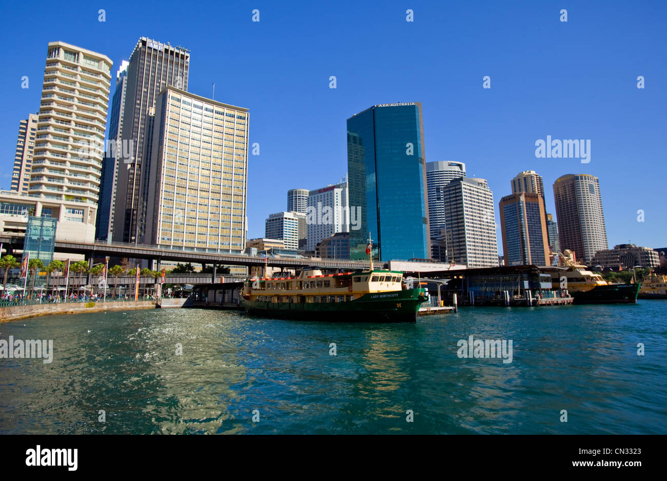 Le port de Sydney Sydney New South Wales Australie Banque D'Images