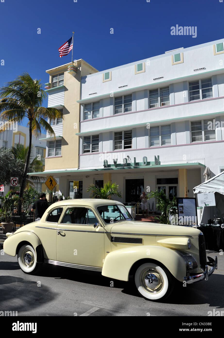 Avalon Hotel, Miami, Floride, USA Banque D'Images