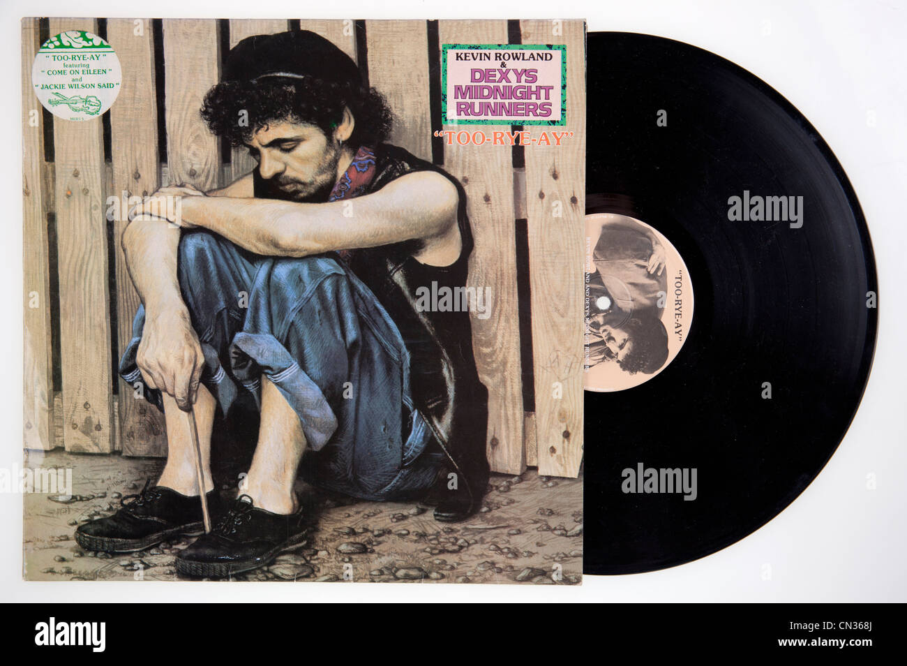 Couverture de l'album vinyle Too-Rye-Ay par Kevin Rowland & Dexys Midnight Runners, 1982 parution sur Mercury Records Banque D'Images
