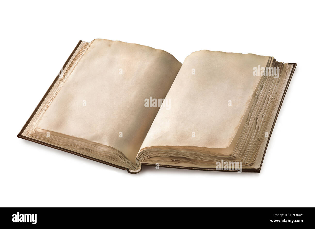 Vieux Livre Ouvert Avec Deux Pages Vierges Photo Stock Alamy Vieux Livre Ouvert Avec Deux Pages Vierges Photo Stock Alamy