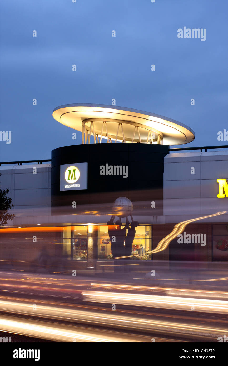 Supermarché Morrisons, Stratford, Newham, London, England Banque D'Images