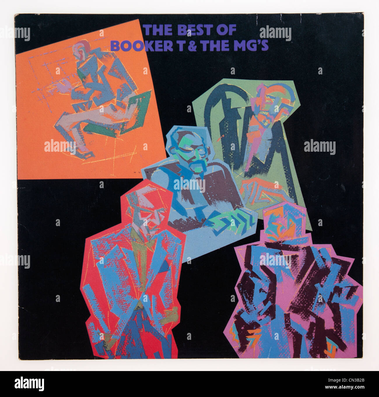 Couverture de l'album compilation vinyle le meilleur de Booker T & the MG's, 1984 parution sur Atlantic Records Banque D'Images