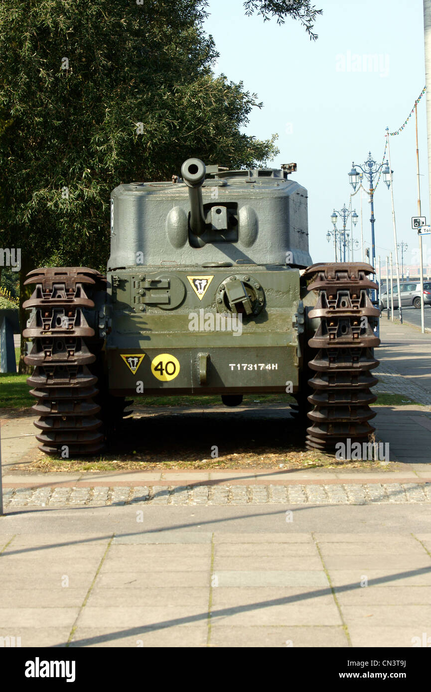 CHURCHILL MK 7 réservoir de crocodile Banque D'Images