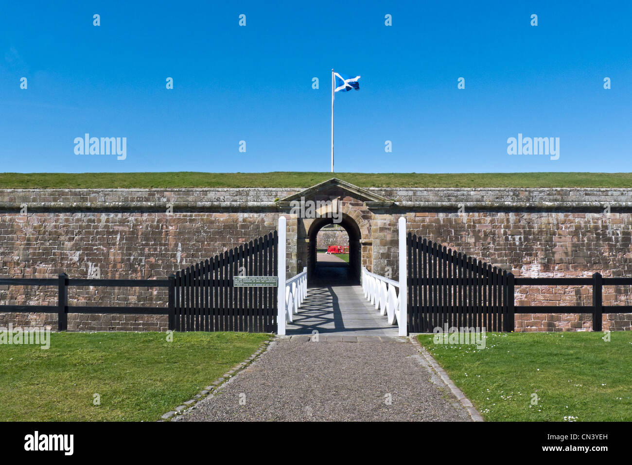 Entrée de Fort George en Ecosse Highland Banque D'Images