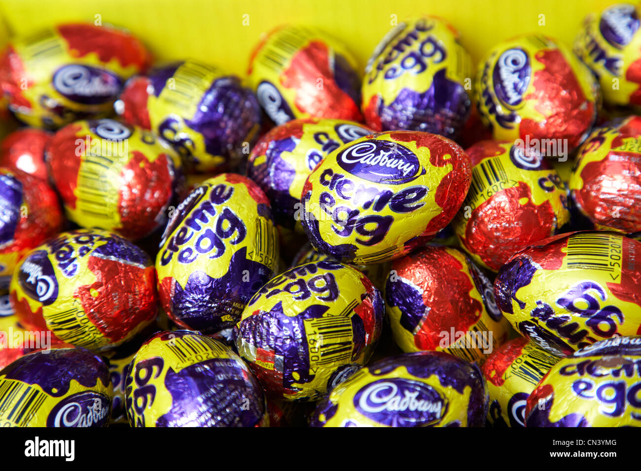Fort de cadburys oeufs crème Banque D'Images
