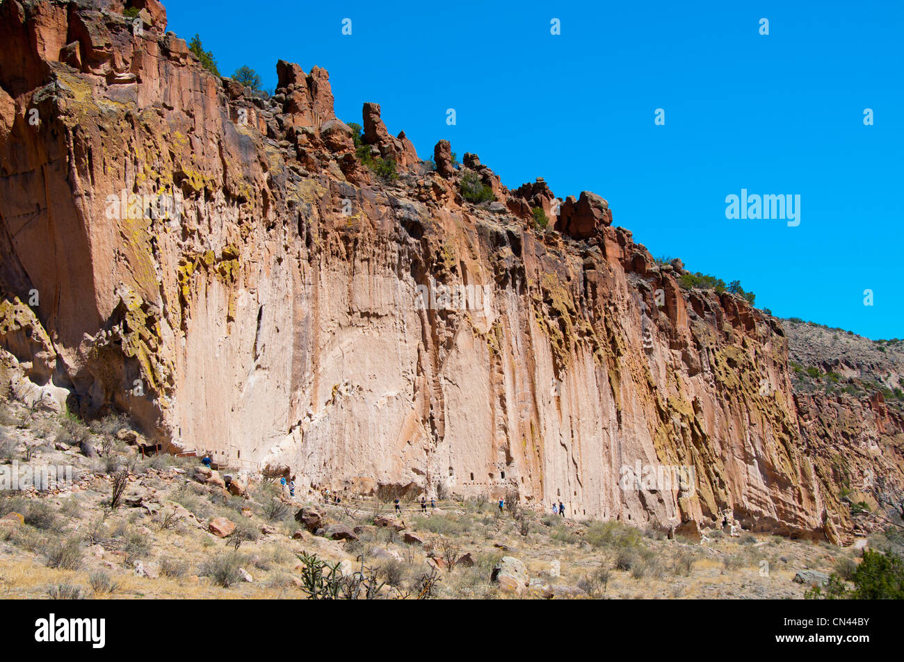 Bandelier National Monument NM Banque D'Images