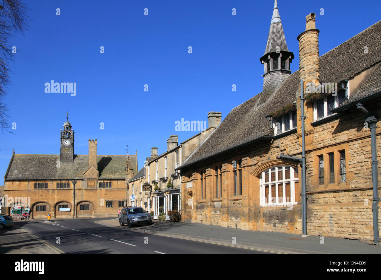 Angleterre Gloucestershire Moreton-in-Marsh-le Redesdale hall de marché Banque D'Images