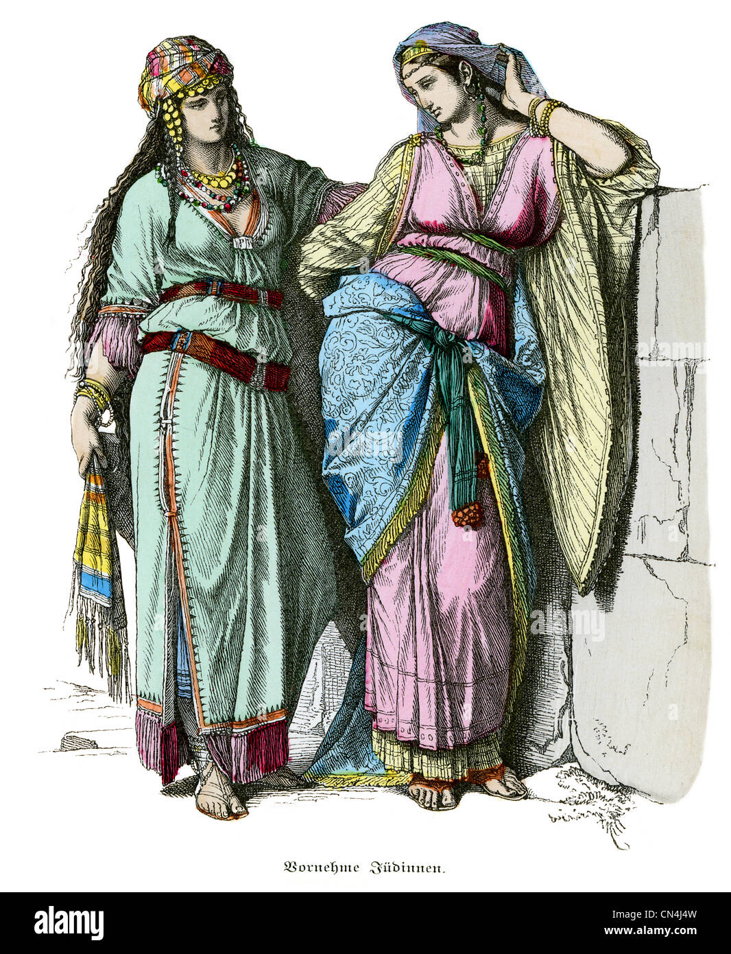 Les femmes juives d'avant l'époque du Christ Banque D'Images