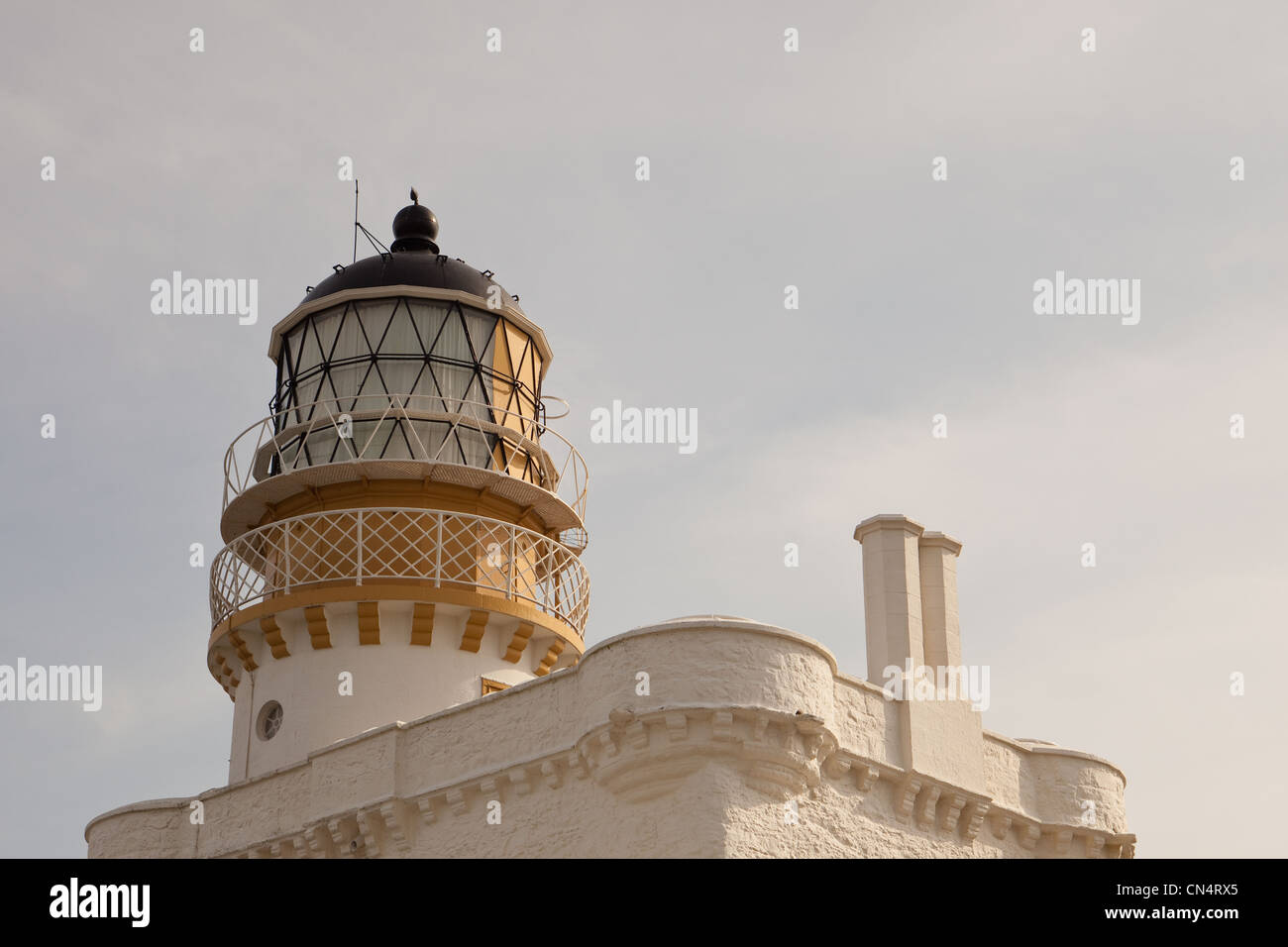 Kinnaird Head Lighthouse Fraserburgh Scotland UK Banque D'Images