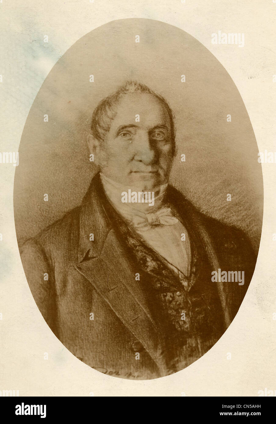 George Benjamin Thorneycroft, c 1850. Banque D'Images