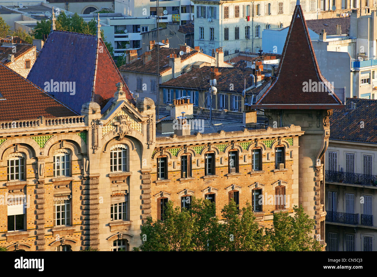 France, Bouches du Rhône, Marseille, 3ème arrondissement, Euroméditerranée Zone, boulevard